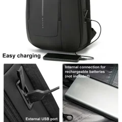 کوله پشتی لپ تاپ 15.6 اینچی USB دار بنج BANGE BG-8013