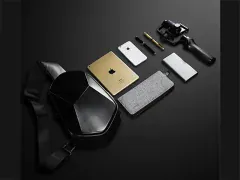 کیف کراس بادی مردانه و زنانه USB دار بنج اصل BANGE BG-7213 ظرفیت 7.9 اینچ