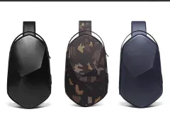 کیف کراس بادی مردانه و زنانه USB دار بنج اصل BANGE BG-7213 ظرفیت 7.9 اینچ
