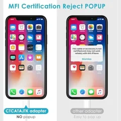 قیمت تبدیل آیفونی لایتنینگ به لایتنینگ ایکس او