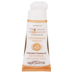 خرید کرم ضد آفتاب فیزیکال سان‌سیف SunSafe با SPF50 مناسب پوست حساس حجم 50 میلی‌لیتر