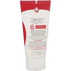 کیفیت کرم ضد آفتاب و ضدچروک بی‌رنگ سان‌سیف SPF50 مناسب انواع پوست حجم 50 میلی‌لیتر