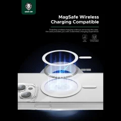 قیمت قاب مگ سیف آیفون 15 پرو گرین لاین