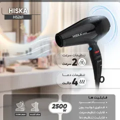 سشوار حرفه‌ای هیسکا
