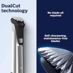 تیغه‌های خودتیزشونده DualCut فیلیپس