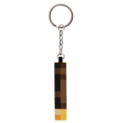آویز کلید مدل مشعل Minecraft
