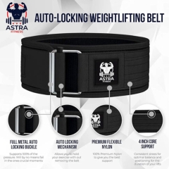 کمربند ورزشی Astra Fitness آسترا فیتنس مدل CFBELT قفل خودکار