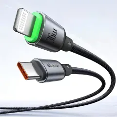 کابل تبدیل تایپ سی به لایتنینگ سی و شش وات