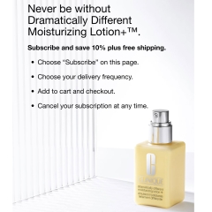 لوسیون مرطوب کننده صورت کلینیک Clinique مدل Dramatically Different Moisturizing Lotion+ با آبرسانی 8 ساعته