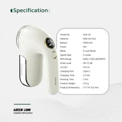 کیفیت پرزگیر شارژی لباس گرین لاین