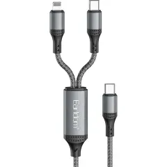 قیمت کابل شارژ چندکاره ارلدام EC-IC04 توان 60 وات طول 1.2 متر