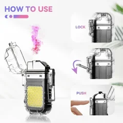 بهترین فندک الکتریکی و چراغ قوه شارژی