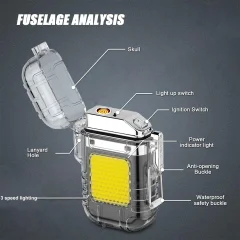خرید فندک الکتریکی و چراغ قوه شارژی