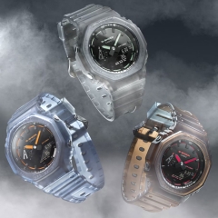 ساعت مچی مردانه کاسیو جیشاک CASIO G-SHOCK مدل GA-2100K-1ADR ضد ضربه (صحت برند چک شود)