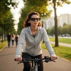 عینک افتابی هوشمند بی‌سیم