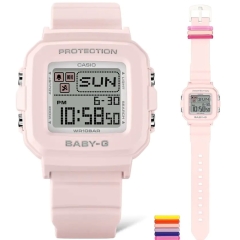 بند صورتی ساعت کاسیو BABY-G مدل BGD-10L-4DR