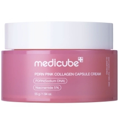 کرم کپسولی کلاژن و PDRN مدی کیوب medicube وزن 55 گرم