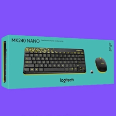 جعبه کیبورد و ماوس بی سیم لاجیتک MK240