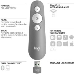 گیرنده USB پرزنتر لاجیتک R500s