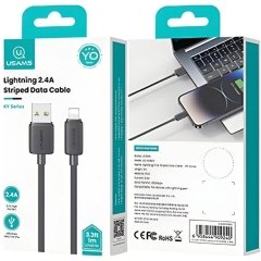 بهترین کابل یو اس بی به لایتنینگ یوسامز مدل SJ689 طول 1.2 متر