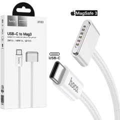 کابل شارژ مک بوک تایپ سی به Mag3 هوکو Hoco مدل X103 توان 140 وات