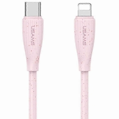 کابل USB-C به Lightning یوسامز USAMS مدل SJ717 توان 30 وات
