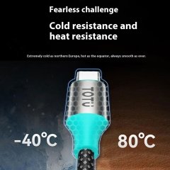 قیمت کابل شارژ تایپ سی توتو مدل CB-21-T توان 25 وات