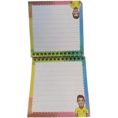 دفترچه یادداشت سیمی فوتبالی