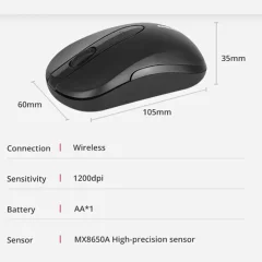 ست موس و کیبورد بی سیم چری DW-2300