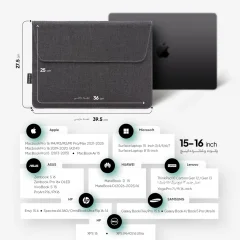 فروش کیف و کاور لپ تاپ 13 اینچ، 14 اینچ، 16 اینچ پروین