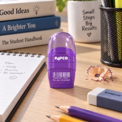 مداد تراش کمبو پاپکو Papco مدل PS-404 مخزن دار پاک کن دار