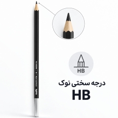 مداد مشکی پاپکو درجه سختی