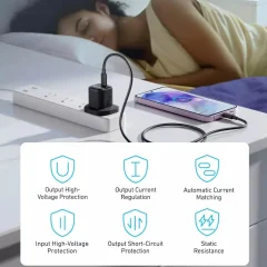 خرید شارژر دیواری انکر با کابل