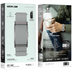 مچ بند هوشمند گرین لاین Green Lion مدل GNFITARBNDBK Fit Air (رنگ بندی ناقص)