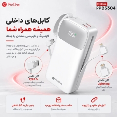 کابل های داخلی پاوربانک پرووان