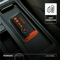 پمپ باد شارژی پورودو Porodo مدل PDLFST181BK توان 55 وات