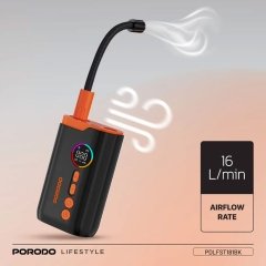 فروش پمپ باد شارژی پورودو Porodo مدل PDLFST181BK توان 55 وات