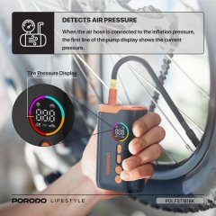 بهترین پمپ باد شارژی پورودو Porodo مدل PDLFST181BK توان 55 وات