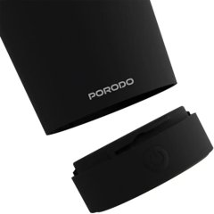 ماگ همزن دار شارژی پرودو Porodo مدل PDSSMHQ168BL ظرفیت 400 میلی لیتر