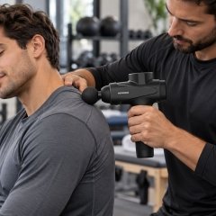 ماساژور تفنگی پورودو Porodo مدل PDLFSTNS066BK با 6 سری