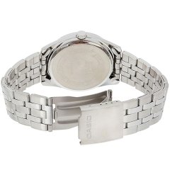ساعت مچی مردانه کاسیو Casio مدل MTP-1335D-1A با بند استیل و صفحه مشکی /کیوسی شد. عکس اول گالری بی کیفیت است.