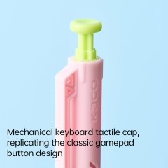 خودکار مشکی ژله ای کاکو KACO مدل ON K1070 نوک 0.5 میلی متر