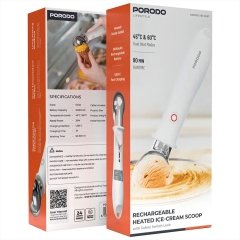 جعبه اسکوپ بستنی شارژی پرودو PDLFSTKW2310WH