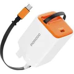 شارژر دیواری پورودو Porodo مدل PDFWCH105BK توان 65 وات