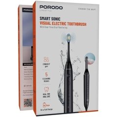 مسواک برقی دوربین دار پورودو Porodo مدل PDLFSTETCBK با دوربین تصویری