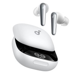 هندزفری سفید Anker Soundcore Liberty 4 Pro همراه کیس شارژ