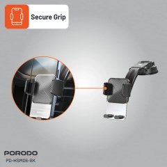 خرید هولدر موبایل پورودو Porodo مدل PD-HSM06-BK