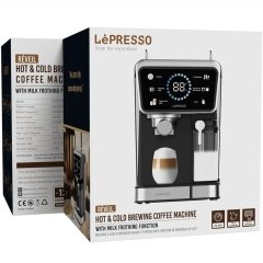 بهترین اسپرسوساز لپرسو LePresso مدل LPCFFTEM0070BK فشار 20 بار