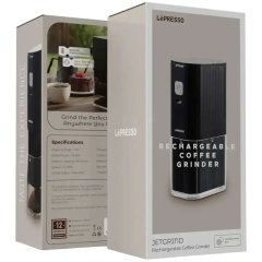 جعبه آسیاب قهوه لپرسو LePresso مدل LPCFFJG0032BK شارژی