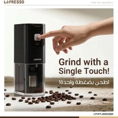 قیمت آسیاب قهوه لپرسو LePresso مدل LPCFFJG0032BK شارژی